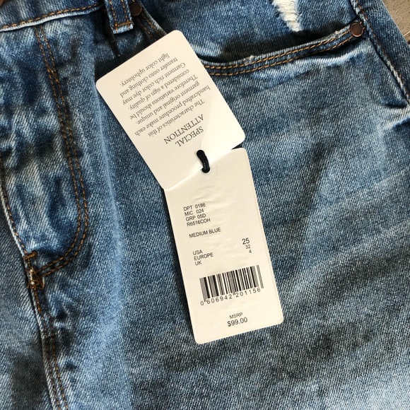 A Loves A Pencil Denim Skirt - Picture 5 of 12